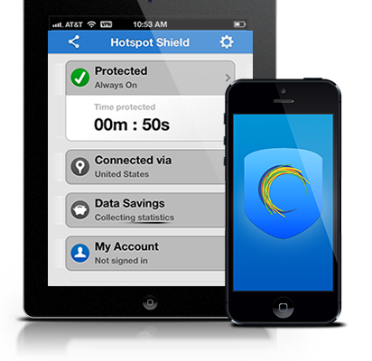 Install Hotspot Shield on your iOS device