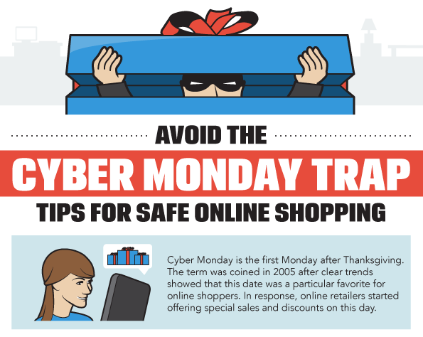 How to Avoid the Holiday Shopping Trap – Tips for  Safe Online Shopping [Infographic]