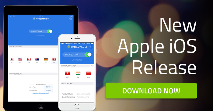 AnchorFree Releases Hotspot Shield 3.0 for iOS