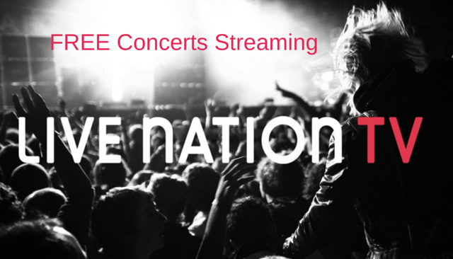 Stream for Free Live Concert Every Day with Live Nation