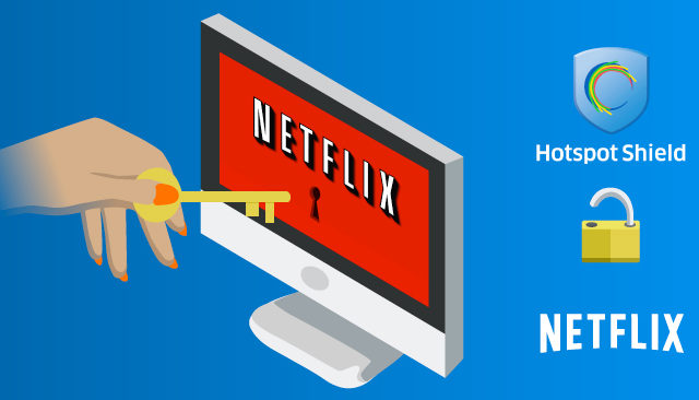 Akses konten terbaik Netflix dengan Hotspot Shield