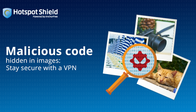 Malicious code hidden in images: Stay secure with a VPN
