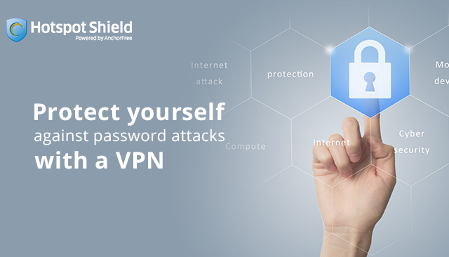 Protect yourself against password attacks with a VPN