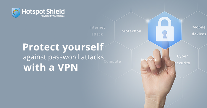 Protect yourself against password attacks with a VPN