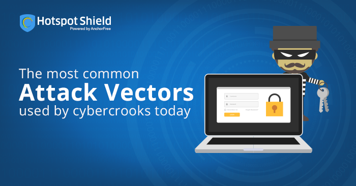 The Most Common Attack Vectors Used By Cybercrooks Today