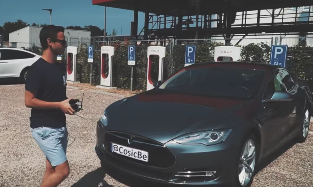 Watch this guy hack and steal a Tesla Model S in seconds